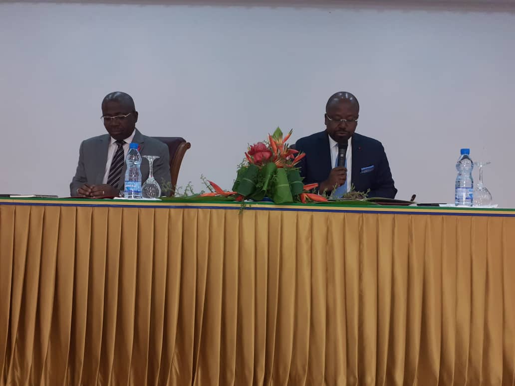 tournée du DCPR Monsieur Brice Laccruche Alihanga dans leur province de l'Ogooué-Ivindo