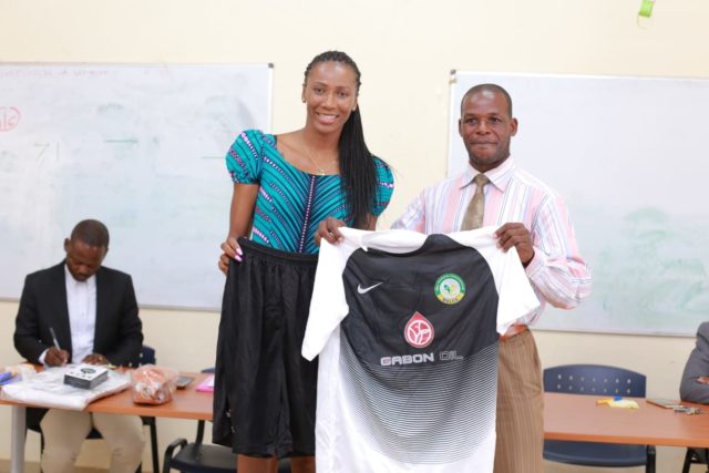 Géraldine ROBERT: Installation CSU GABON